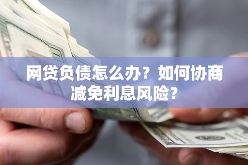 武汉网贷负债怎么办？如何协商减免利息风险？