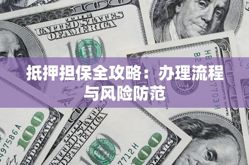 武汉抵押担保全攻略：办理流程与风险防范