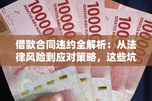 武汉借款合同违约全解析：从法律风险到应对策略，这些坑别再踩！