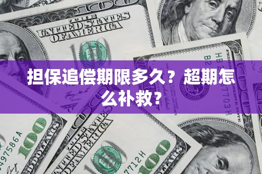 武汉担保追偿期限多久？超期怎么补救？