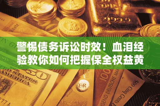 武汉警惕债务诉讼时效！血泪经验教你如何把握保全权益黄金期