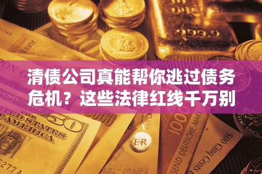 武汉清债公司真能帮你逃过债务危机？这些法律红线千万别踩