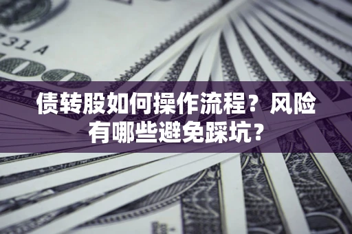武汉债转股如何操作流程?风险有哪些避免踩坑? 武汉债转股如何操作流程?风险有哪些避免踩坑?